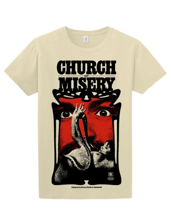 CHURCH OF MISERY "Sabbathell" T-Shirt SAND