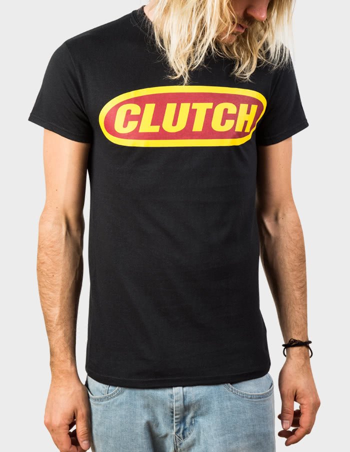 CLUTCH "Classic Logo" T-Shirt BLACK