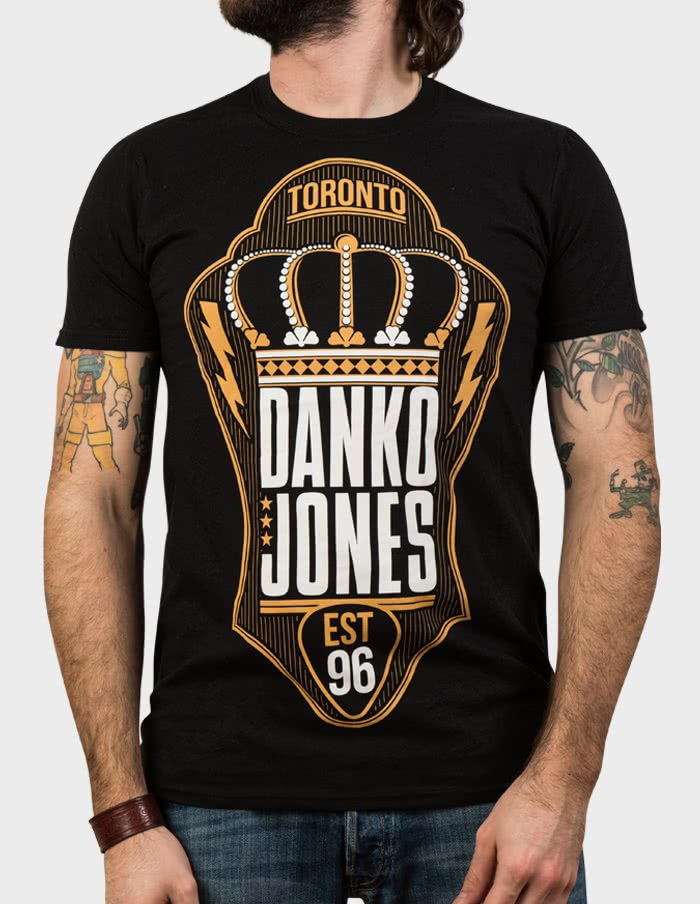 DANKO JONES "Est 96" T-Shirt BLACK