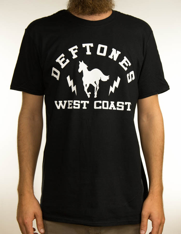 DEFTONES "West Coast" T-Shirt BLACK