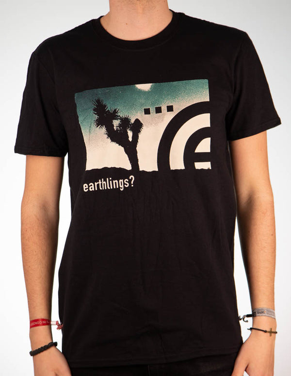 EARTHLINGS "Sunset" T-Shirt BLACK