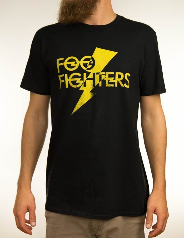 FOO FIGHTERS "Lightning Strike" T-Shirt BLACK