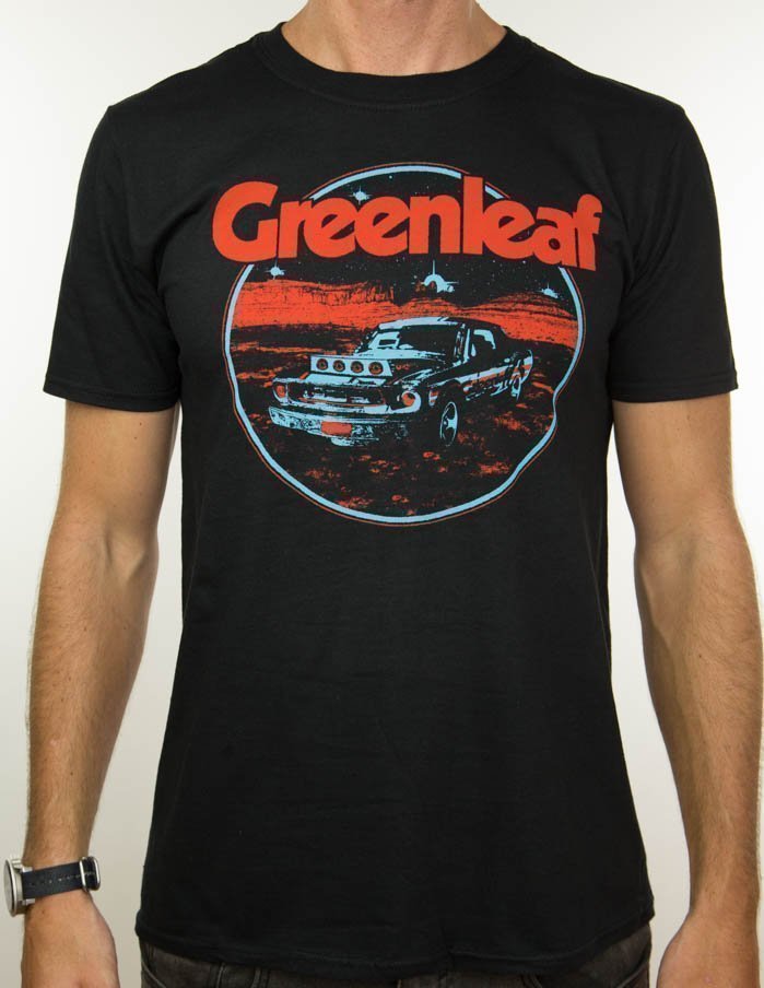 GREENLEAF "Desert Car" T-Shirt BLACK