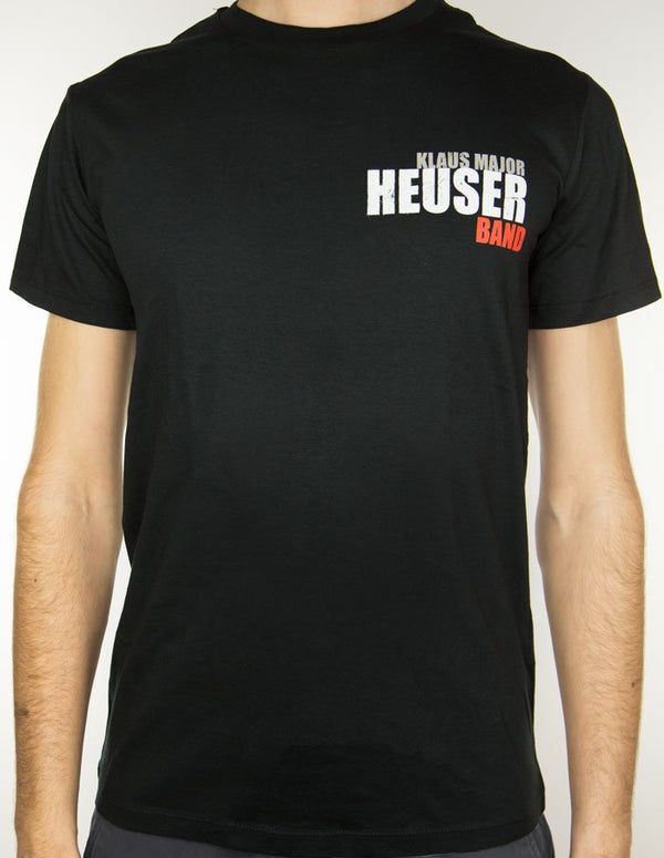 KLAUS MAJOR HEUSER BAND "Major" T-Shirt BLACK