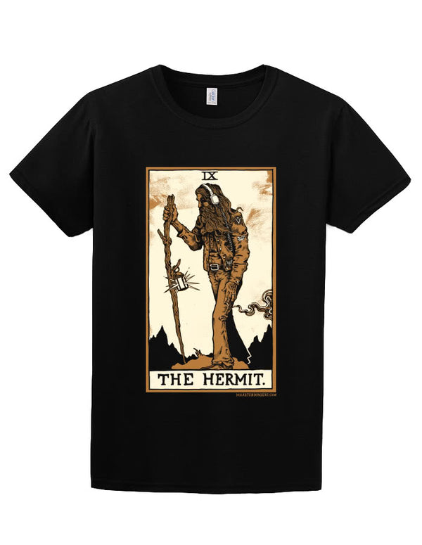 MAARTEN DONDERS „Hermit“ T-Shirt BLACK