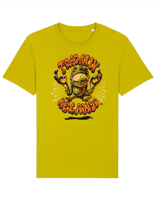 MAARTEN DONDERS „Toadally“ T-Shirt HAY YELLOW