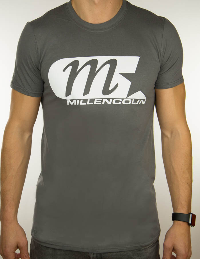 MILLENCOLIN "Classic Logo" T-Shirt CHARCOAL