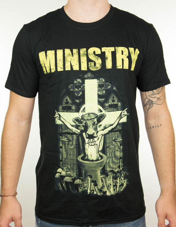 MINISTRY "Holy Cow" T-Shirt BLACK