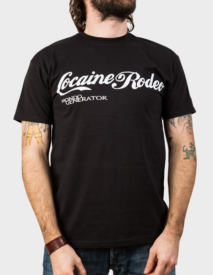 MONDO GENERATOR "Cocaine Rodeo" T-Shirt BLACK