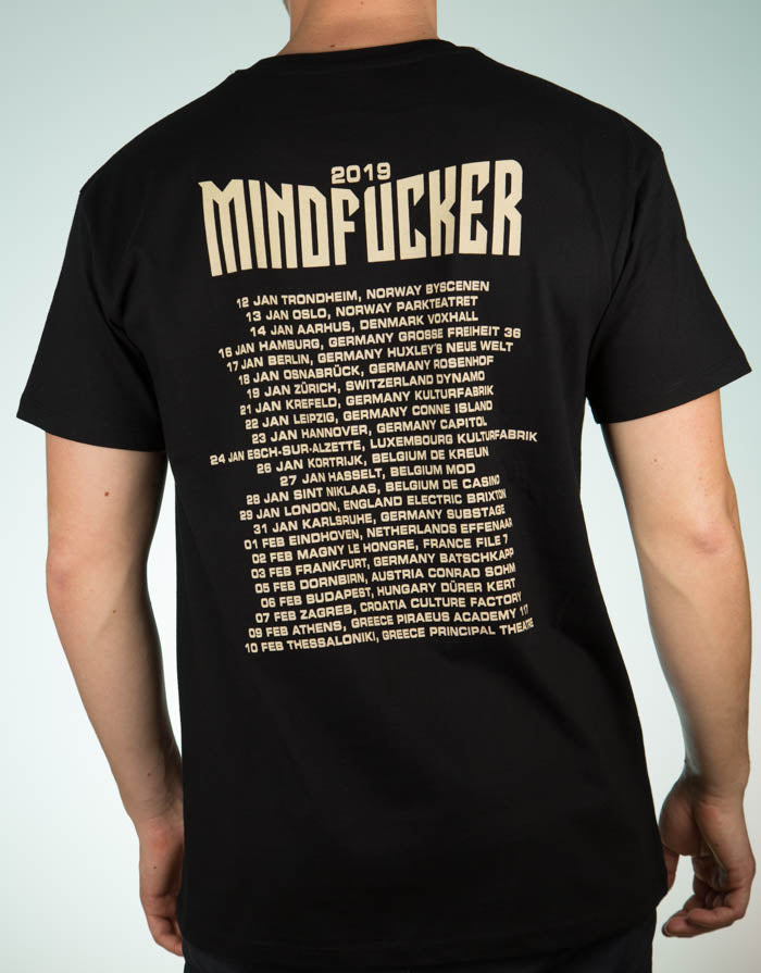 MONSTER MAGNET "Mindfucker Tourshirt 2019" T-Shirt BLACK