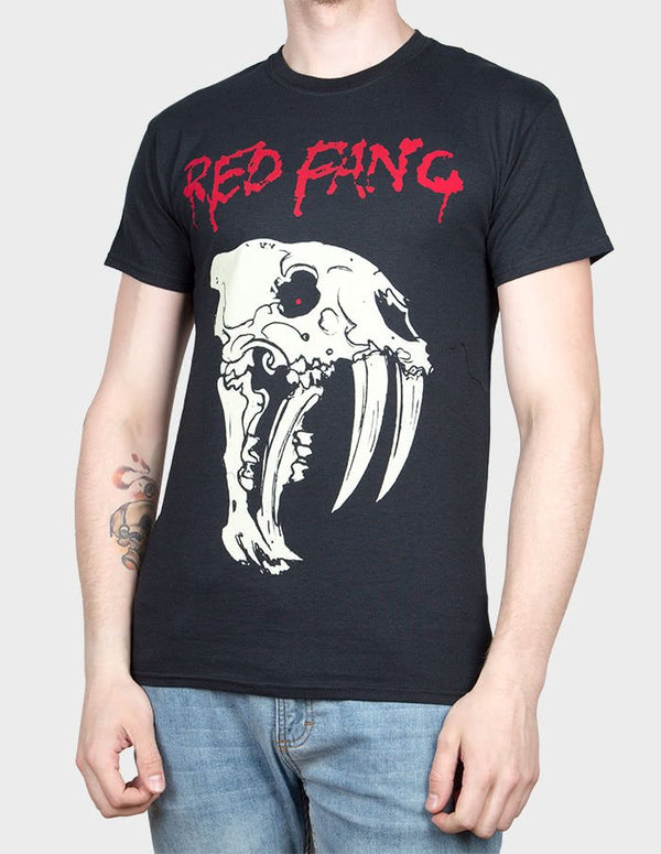 RED FANG "New Skull" T-Shirt BLACK