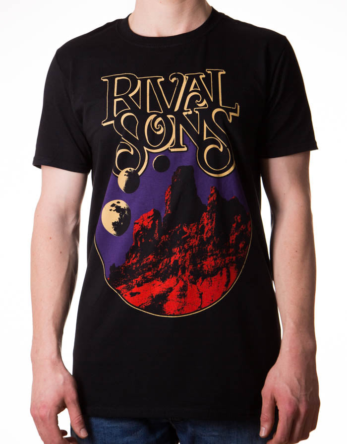 RIVAL SONS "Phases" T-Shirt BLACK
