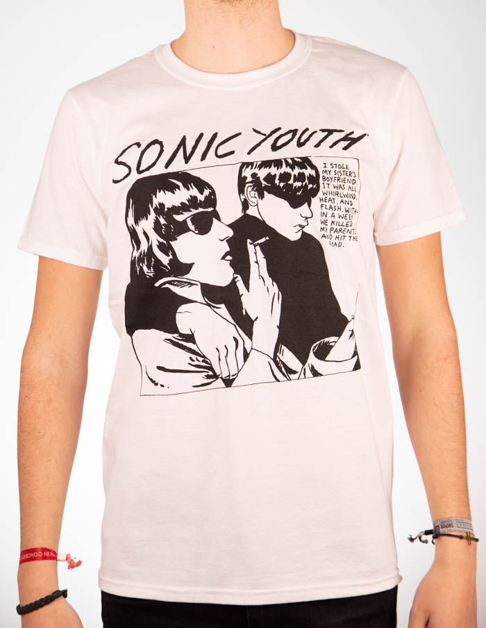 SONIC YOUTH "Goo" T-Shirt WHITE