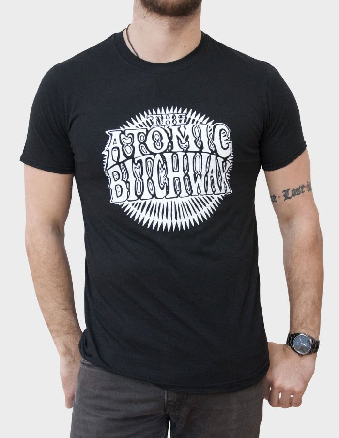THE ATOMIC BITCHWAX "Logo" T-Shirt BLACK
