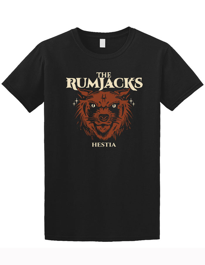 THE RUMJACKS "Hestia" T-Shirt BLACK