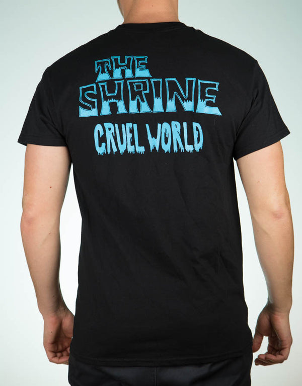THE SHRINE "Cruel World" T-Shirt BLACK