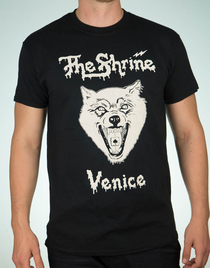 THE SHRINE "Venice" T-Shirt BLACK