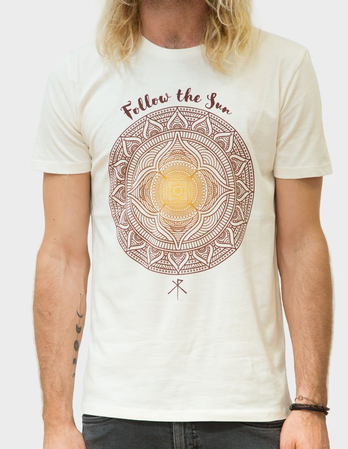 XAVIER RUDD "Follow The Sun - Gradient" T-Shirt NATURE