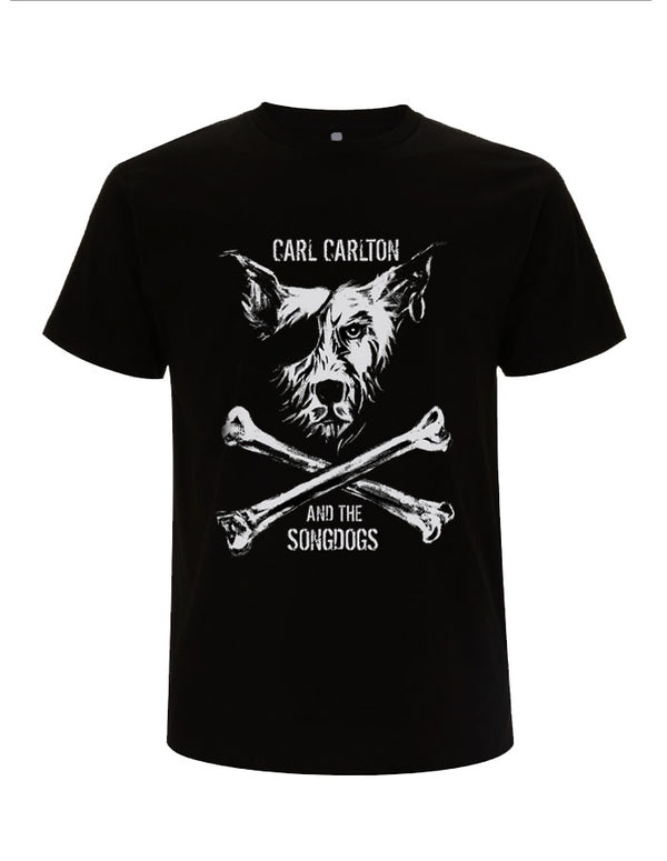 CARL CARLTON "Songdog" T-SHIRT BLACK