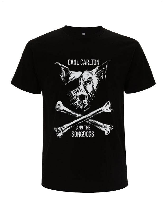 CARL CARLTON "Songdog" T-SHIRT BLACK