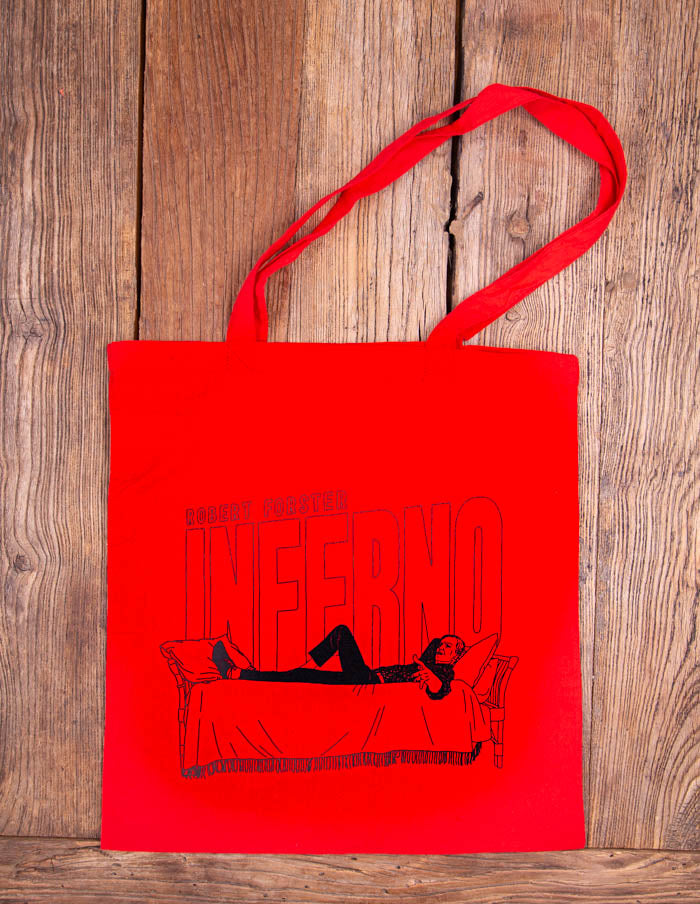ROBERT FORSTER "Inferno" Tote-Bag RED