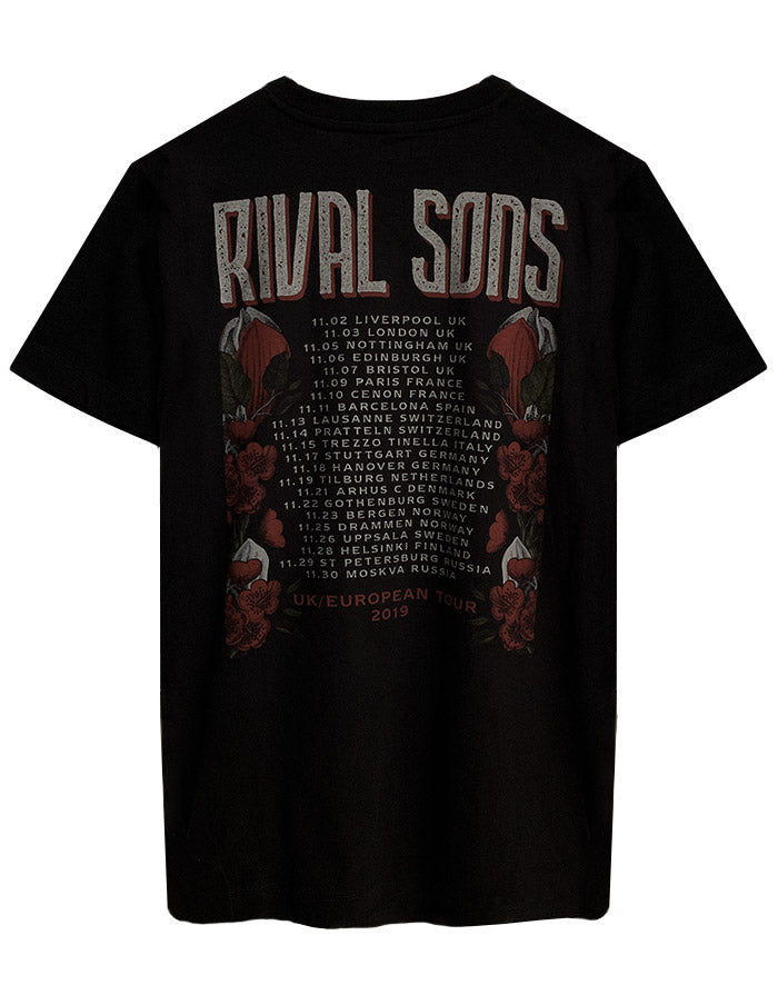 lounge justering Centrum RIVAL SONS "3 Eyed Tiger UK/Euro Tour 2019" T-Shirt BLACK –  Lo-Fi-Merchandise
