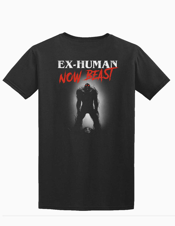 DOZER "Ex-Human, Now Beast" T-Shirt BLACK