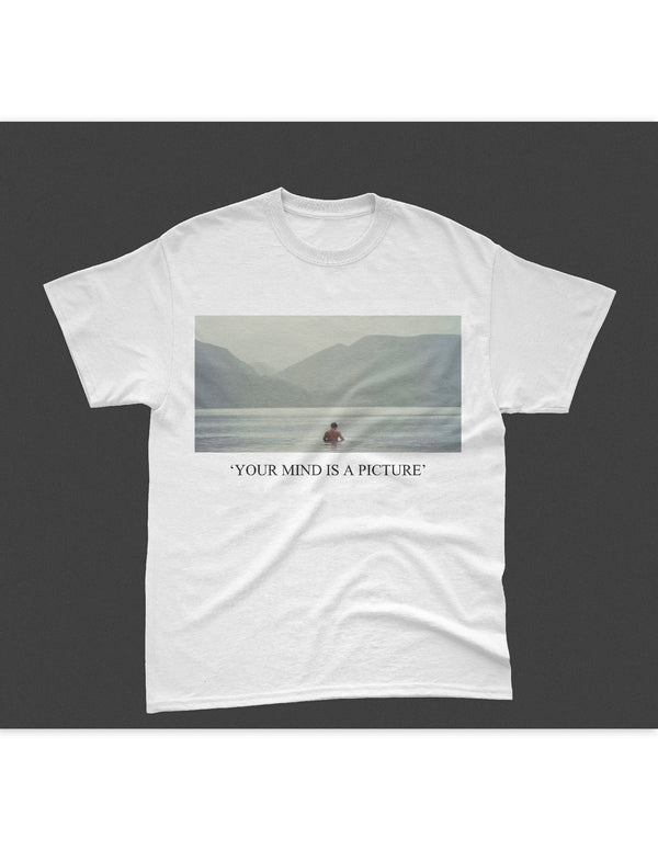 SEAN KOCH "Your Mind Is A Picture" T-Shirt WHITE