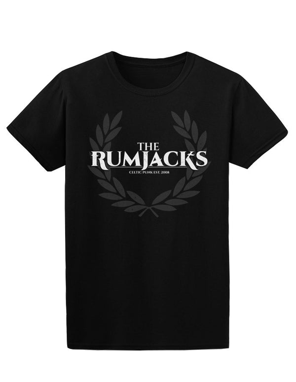 THE RUMJACKS "Laurel" T-Shirt BLACK