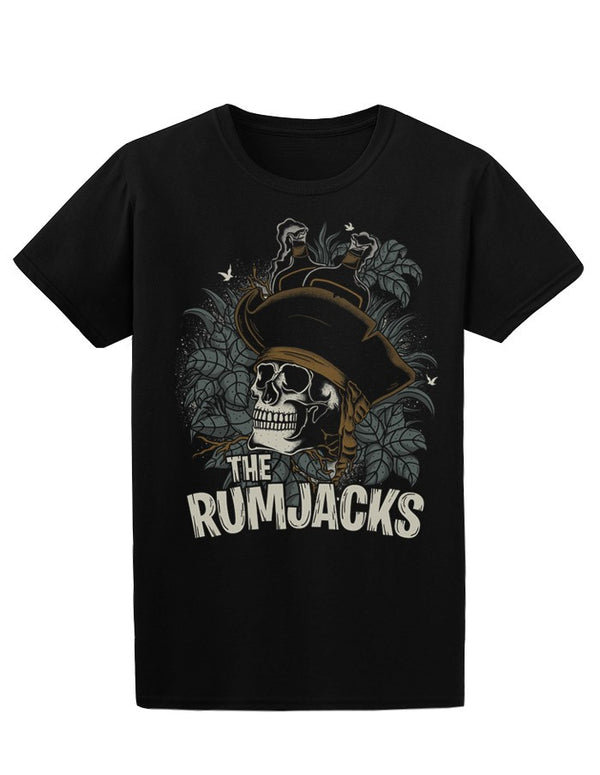 THE RUMJACKS "Pirate" T-Shirt BLACK