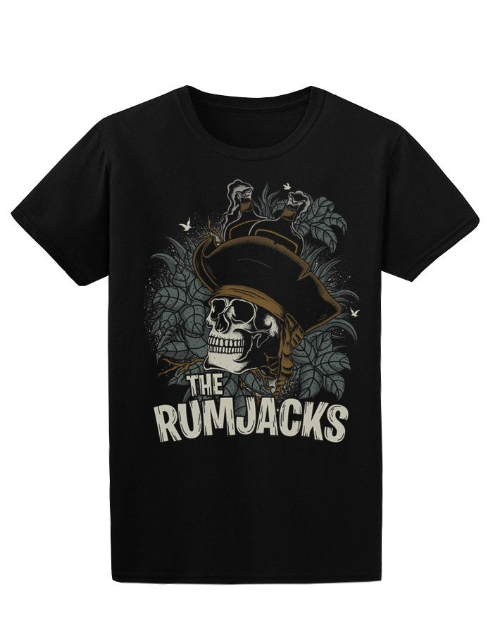 THE RUMJACKS "Pirate" T-Shirt BLACK